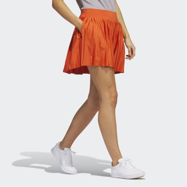 Jupe De Golf Plissée Ultimate365 Tour 15 Pouces Adidas Rouge