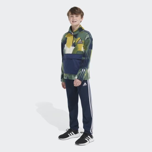 Green Oxide Cosy Fleece Half-zip Popover Adidas