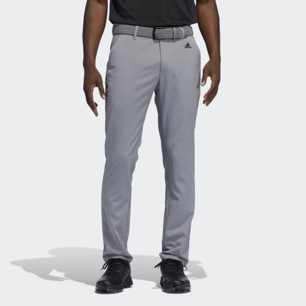Pantalon De Golf Fuselé En Contenu Recyclé Gris Adidas