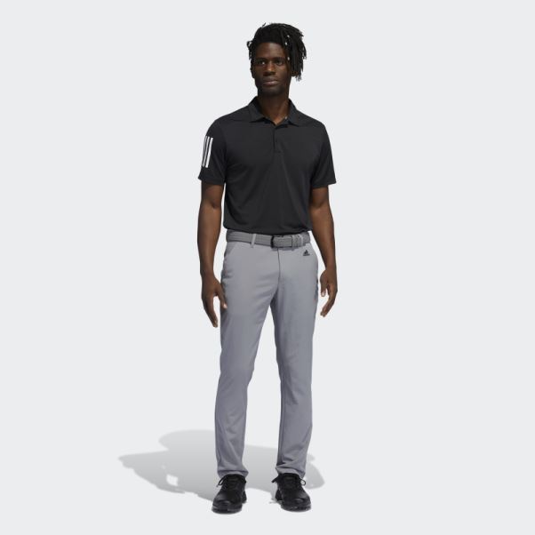 Pantalon De Golf Fuselé En Contenu Recyclé Gris Adidas