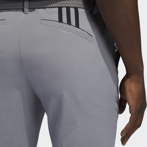 Pantalon De Golf Fuselé En Contenu Recyclé Gris Adidas