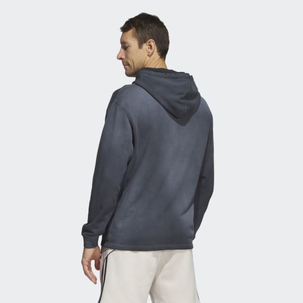 Sweat à Capuche Adidas Essentials+ Dye Noir