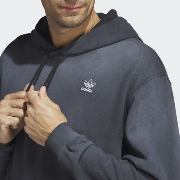 Sweat à Capuche Adidas Essentials+ Dye Noir