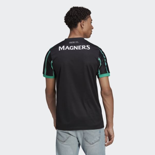 Maillot Extérieur Adidas Celtic Fc 22/23 Noir