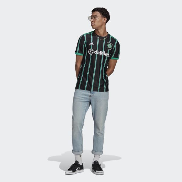 Maillot Extérieur Adidas Celtic Fc 22/23 Noir