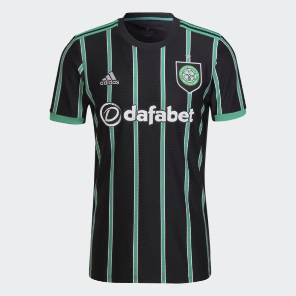 Maillot Extérieur Adidas Celtic Fc 22/23 Noir