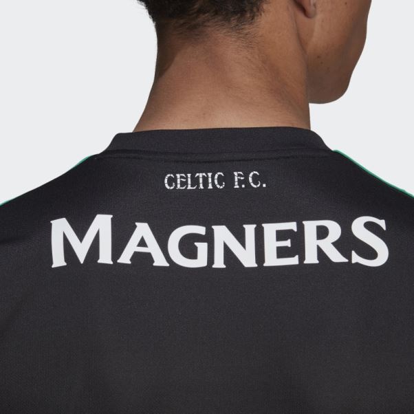 Maillot Extérieur Adidas Celtic Fc 22/23 Noir