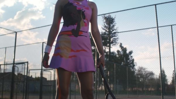 Adidas Robe Lilas Tennis New York