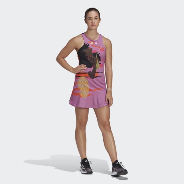 Adidas Robe Lilas Tennis New York