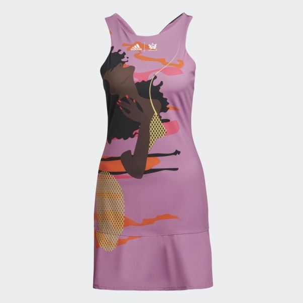 Adidas Robe Lilas Tennis New York