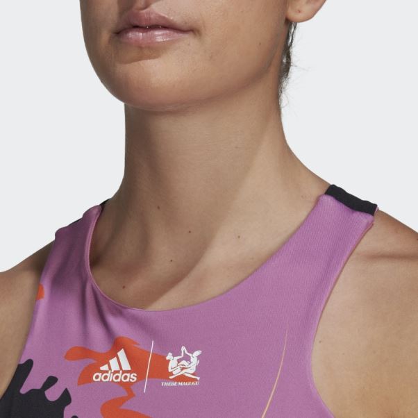 Adidas Robe Lilas Tennis New York