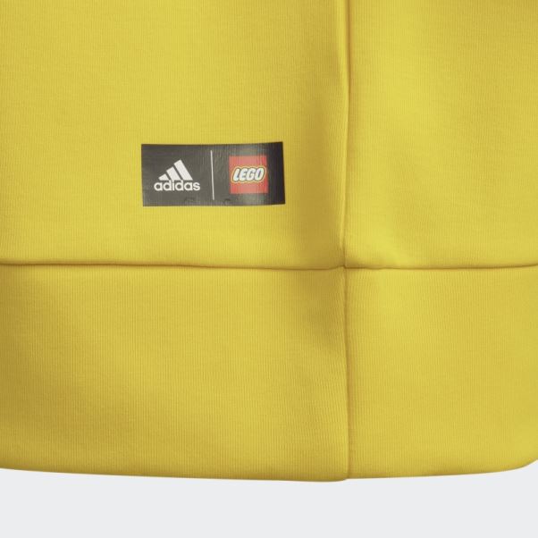 Sweat Adidas X Classic Lego Jaune Chaud