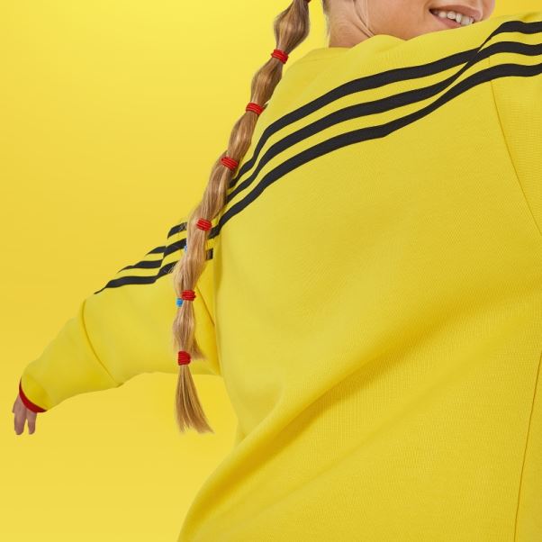 Sweat Adidas X Classic Lego Jaune Chaud