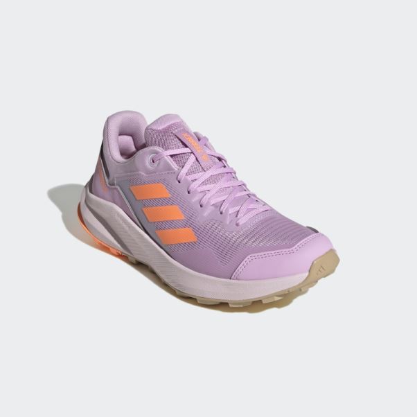 Adidas Lilas Terrex Trailrider Chaussures De Course Sur Sentier