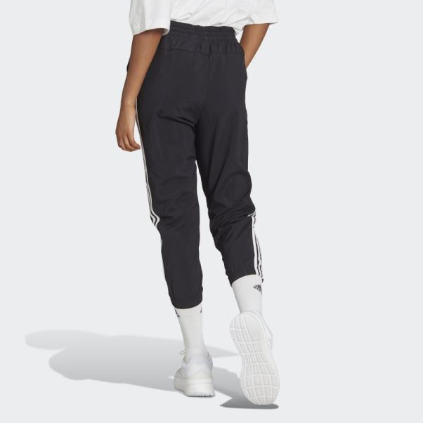 Pantalon 7/8 Tissé à 3 Bandes Essentials Noir Adidas