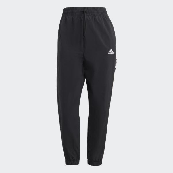 Pantalon 7/8 Tissé à 3 Bandes Essentials Noir Adidas