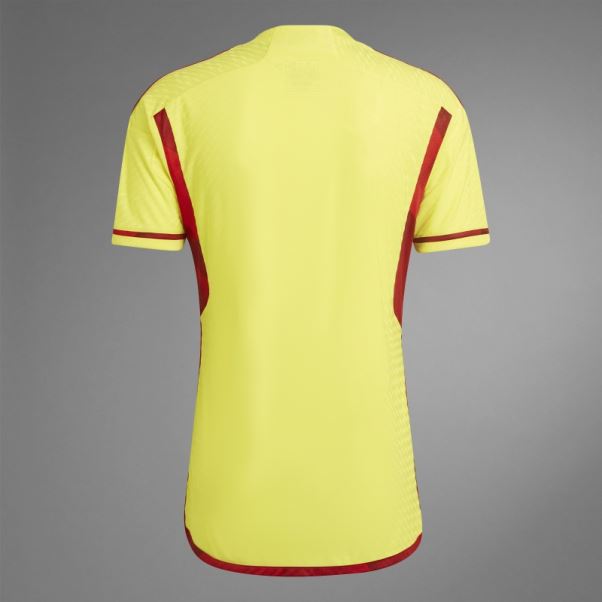 Maillot Colombia 22 Home Authentique Jaune Adidas Stylé