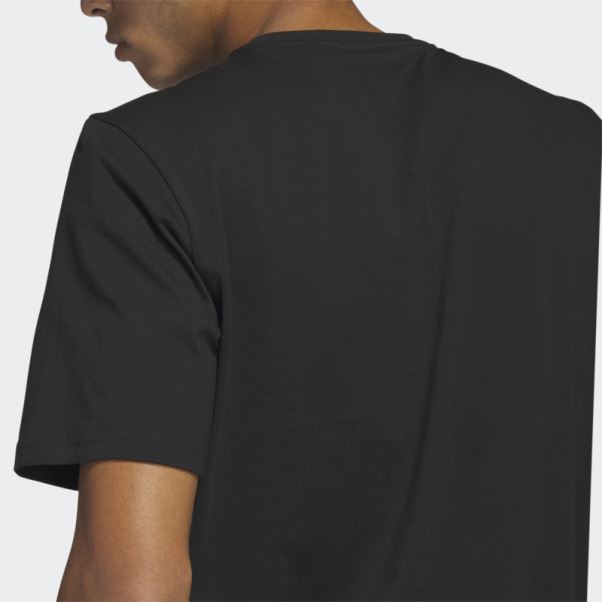 T-shirt Graphique à Manches Courtes élégant Futur Icônes Adidas Noir