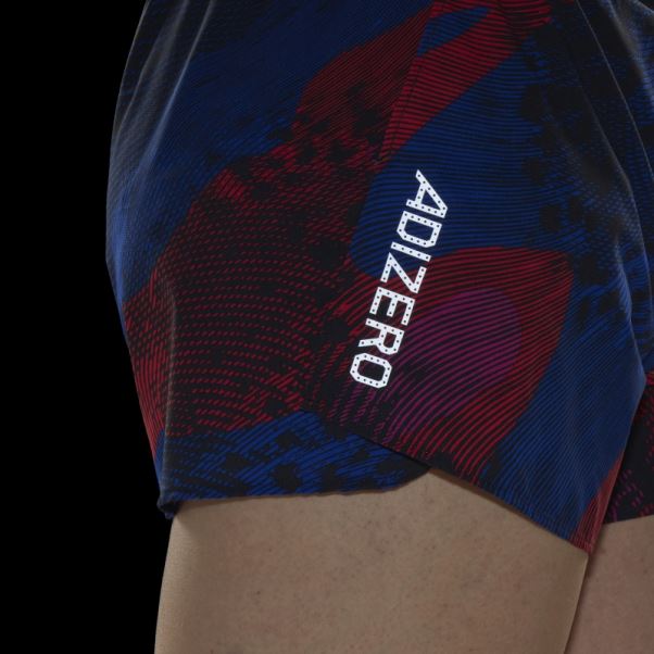 Short Fendu Adizero Multicolore Adidas