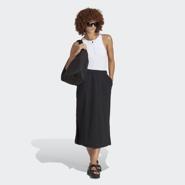 Jupe Essentials Premium Noir Adidas