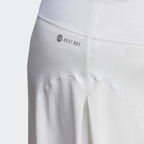 Jupe De Match De Tennis Adidas Blanche (taille Plus)