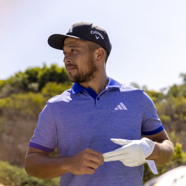 Polo De Golf Invisible Adidas Ultimate365 Bleu