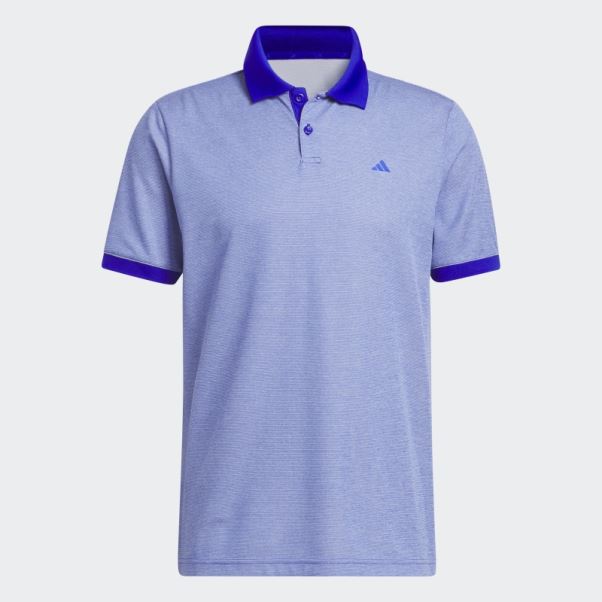 Polo De Golf Invisible Adidas Ultimate365 Bleu