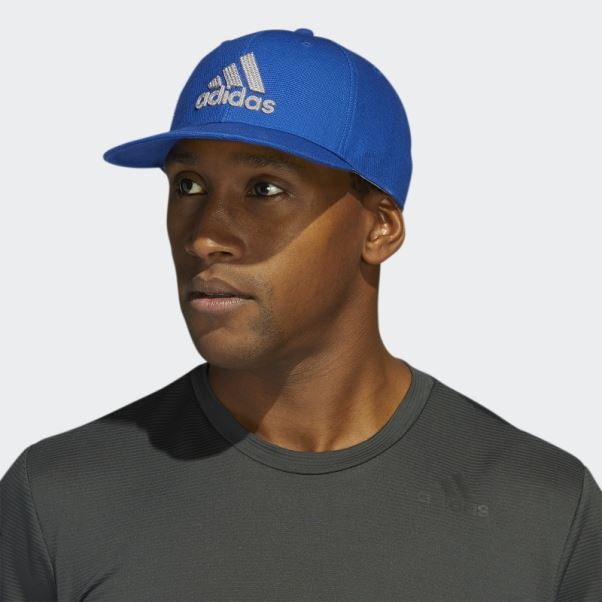 Producteur Stretch Fit Chapeau Adidas Bleu Royal