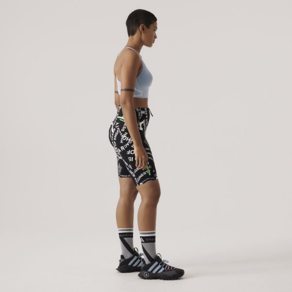 Adidas By Stella Mccartney Truepace Soutien-gorge De Sport à Maintien élevé Gris Cendré