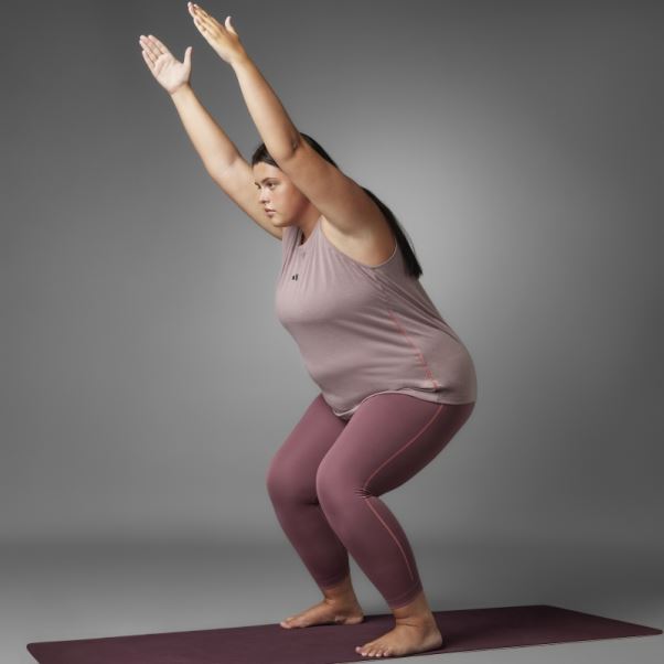 Authentique Balance Yoga Débardeur (grande Taille) Violet Adidas