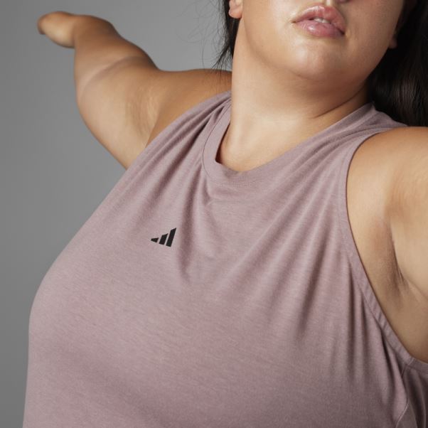 Authentique Balance Yoga Débardeur (grande Taille) Violet Adidas