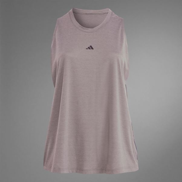 Authentique Balance Yoga Débardeur (grande Taille) Violet Adidas