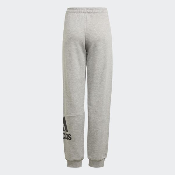 Pantalon Adidas Essentials En Molleton Gris Moyen