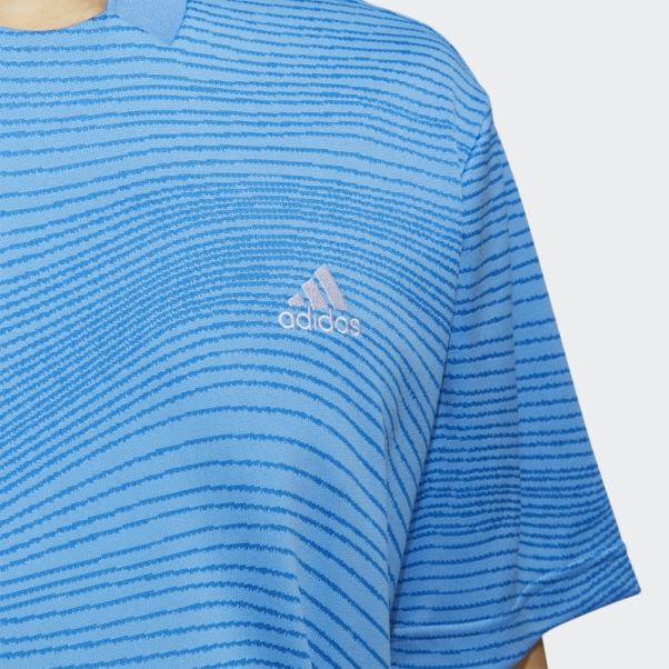 Chemise à Col Côtelé Made To Be Remade Bleu Adidas