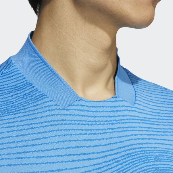 Chemise à Col Côtelé Made To Be Remade Bleu Adidas
