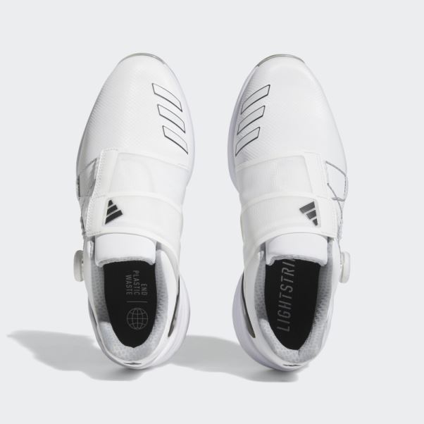 Chaussure De Golf Adidas Zg23 Boa Blanche