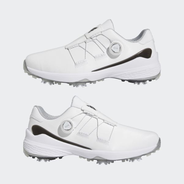Chaussure De Golf Adidas Zg23 Boa Blanche
