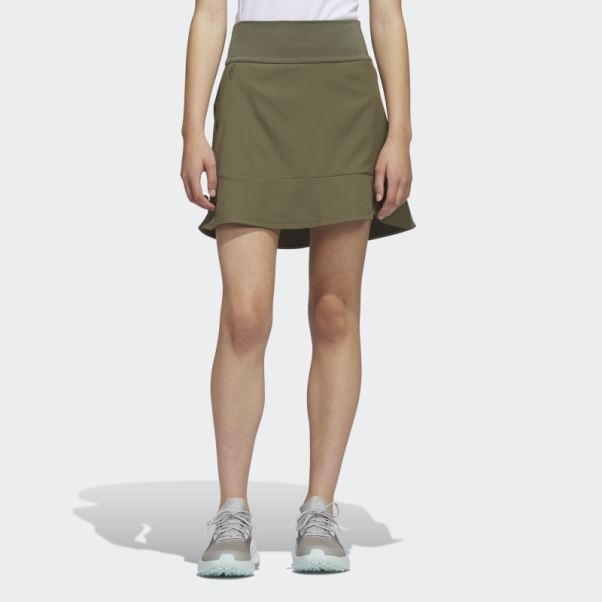 Adidas Short Olive à Volants