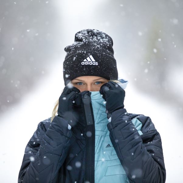 Bonnet Logo Adidas Noir