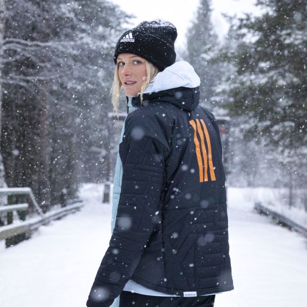 Bonnet Logo Adidas Noir