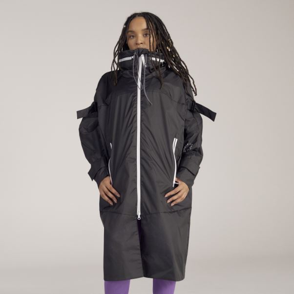 Parka Longue Adidas By Stella Mccartney Noire