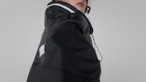 Parka Longue Adidas By Stella Mccartney Noire