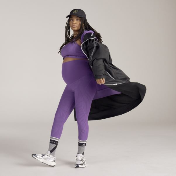 Parka Longue Adidas By Stella Mccartney Noire