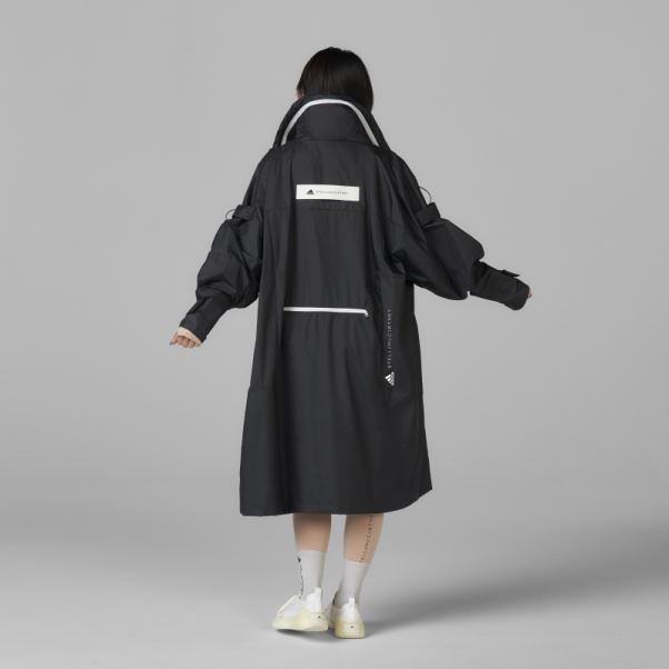 Parka Longue Adidas By Stella Mccartney Noire