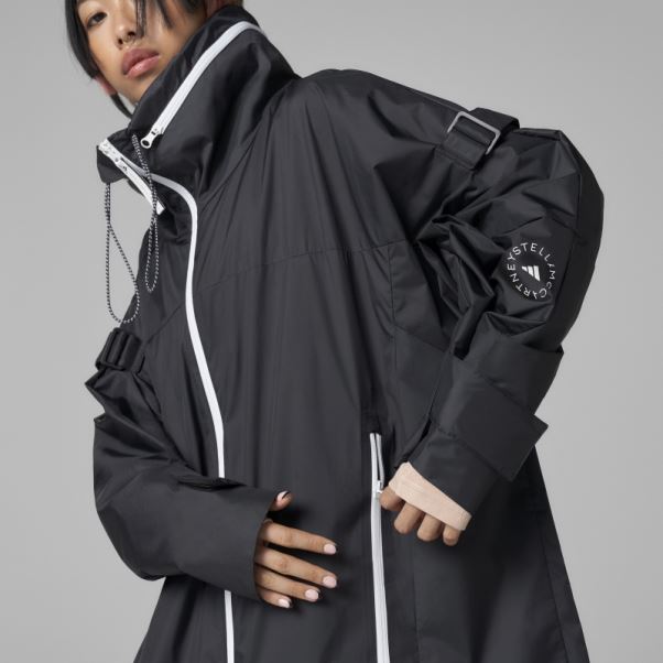 Parka Longue Adidas By Stella Mccartney Noire