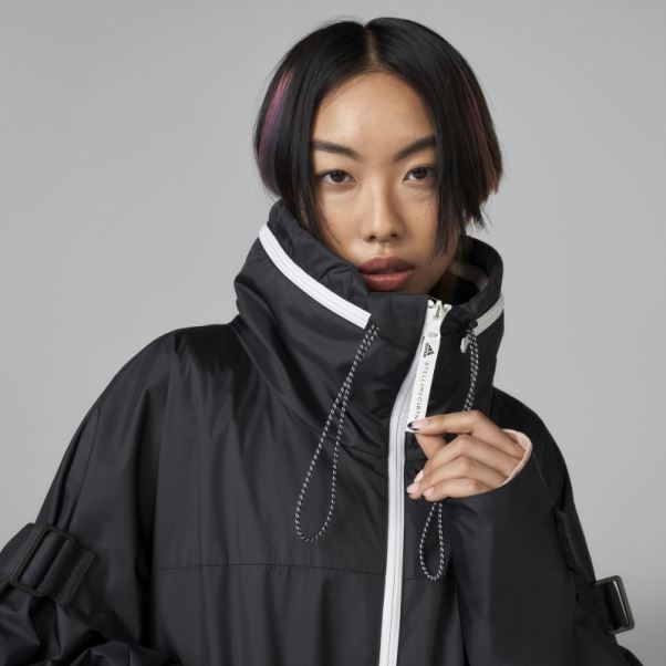 Parka Longue Adidas By Stella Mccartney Noire