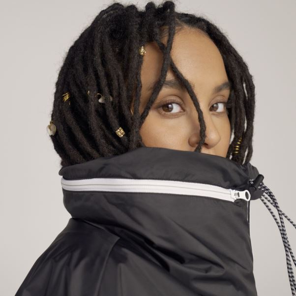 Parka Longue Adidas By Stella Mccartney Noire