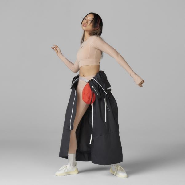 Parka Longue Adidas By Stella Mccartney Noire