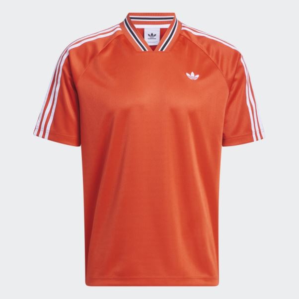 Maillot à Chevrons Adidas Rouge (sans Genre)