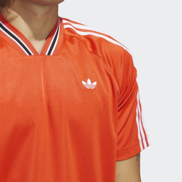 Maillot à Chevrons Adidas Rouge (sans Genre)